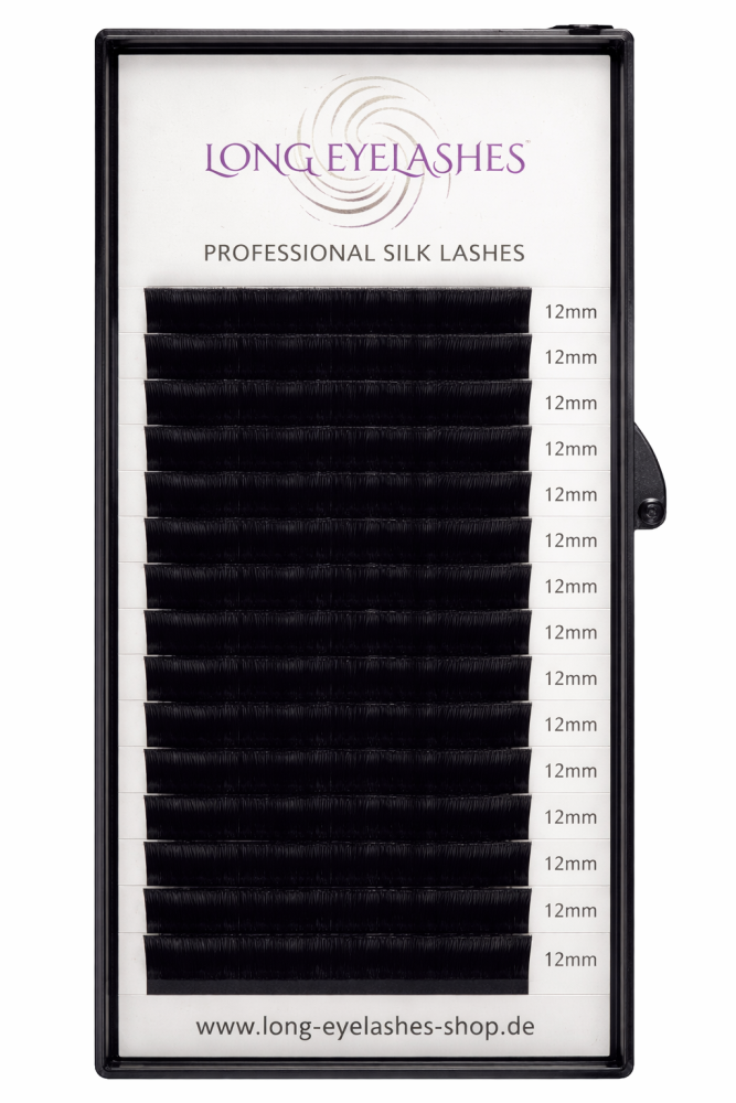 Easy Fan / selbstfächernde Wimpern doppellagig J/0,07 Einzellängen